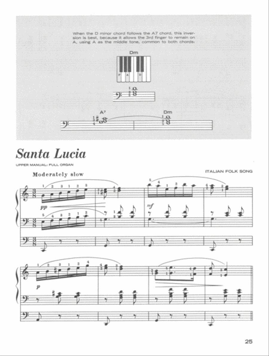 Palmer-Hughes Spinet Organ Course, Book 6 Organ scores gallery preview page 3