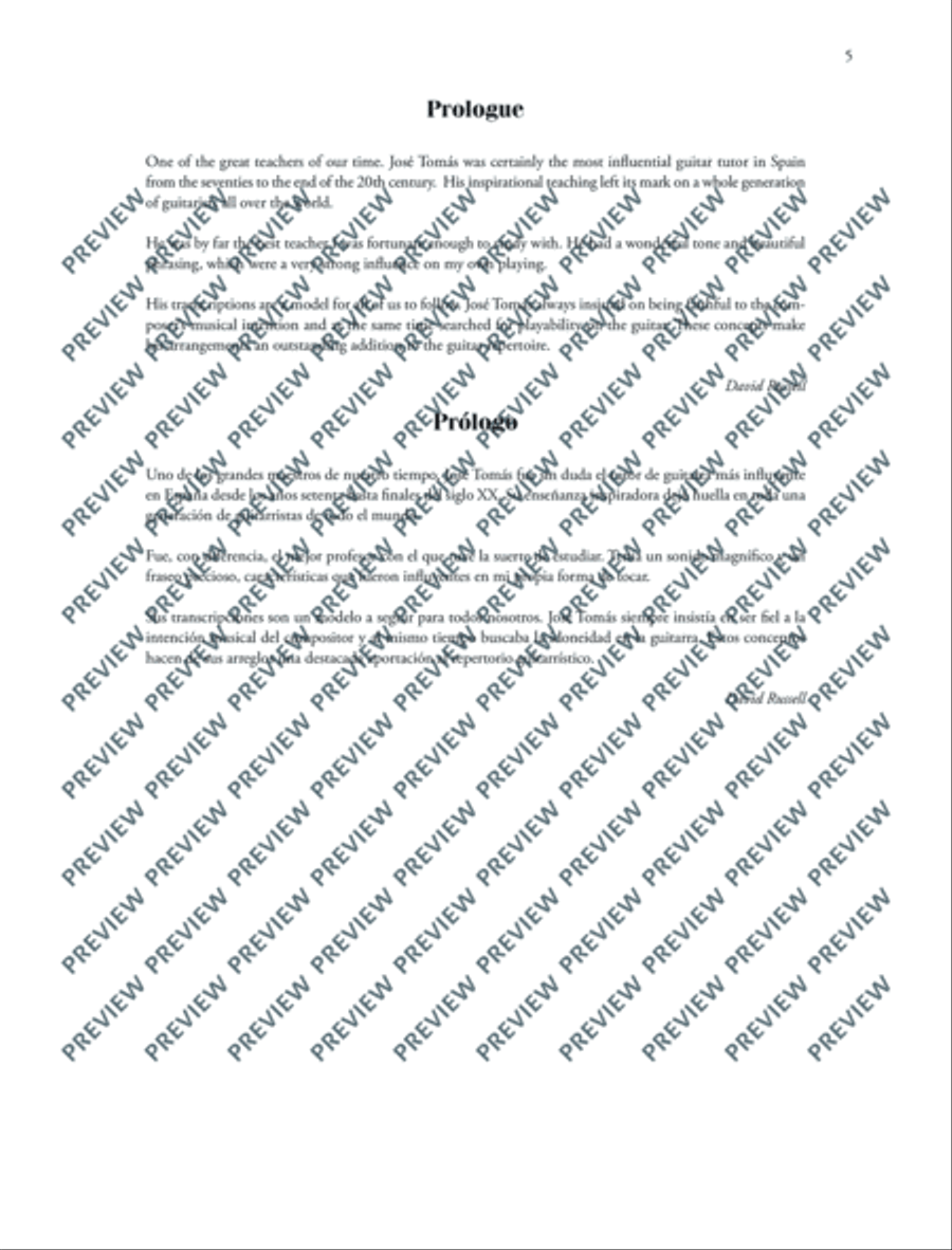 The José Tomás Guitar Anthology Guitar scores gallery preview page 6