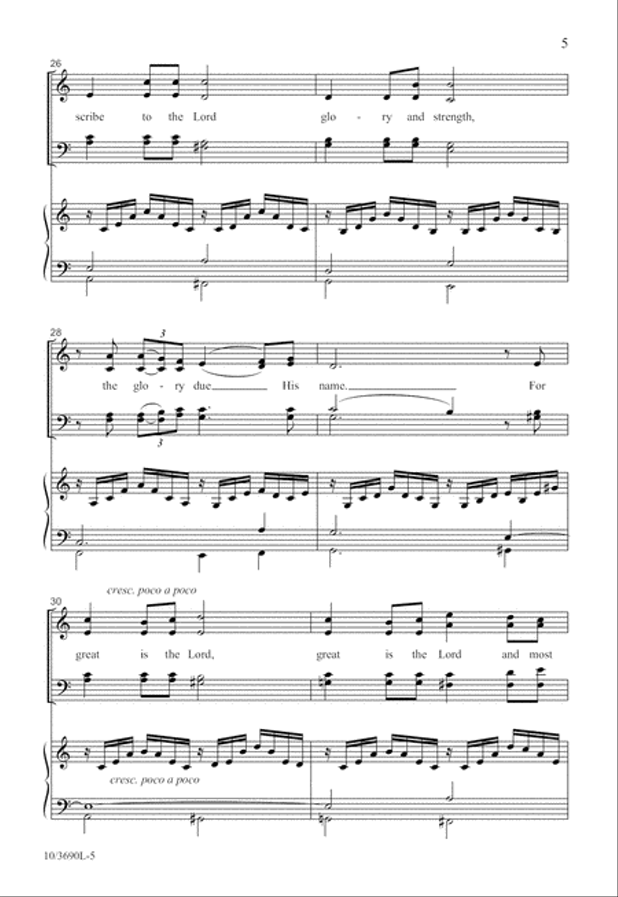 King of Heaven 4-Part scores gallery preview page 5