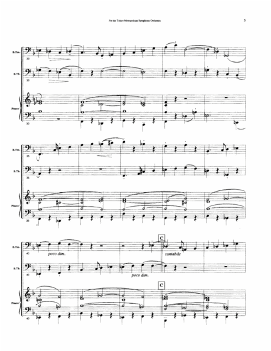 Petite March Brass Duet scores gallery preview page 6
