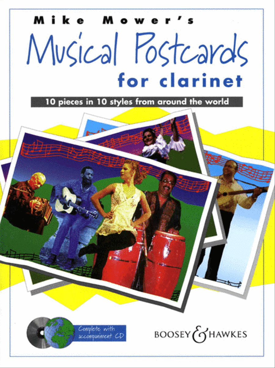 Musical Postcards – Clarinet Clarinet Solo scores gallery preview page 1