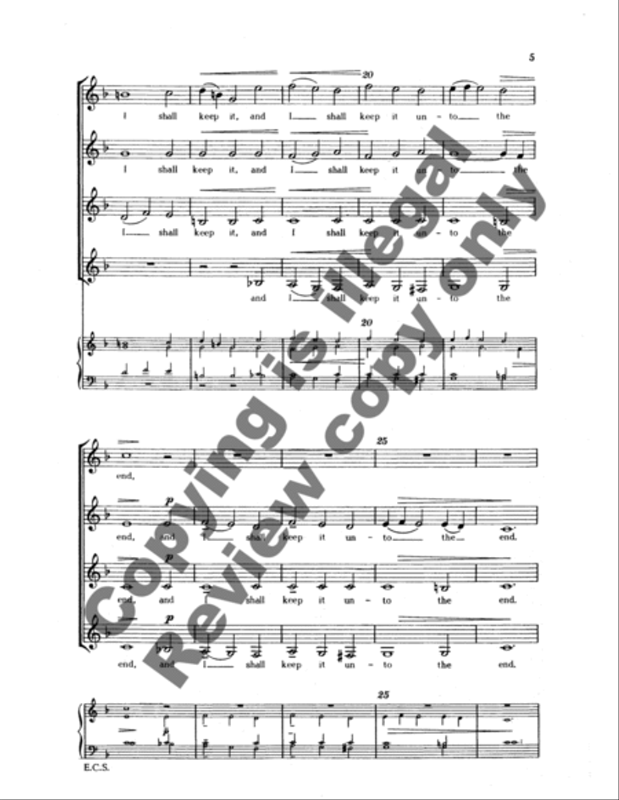 Teach Me, O Lord SSAA scores gallery preview page 7