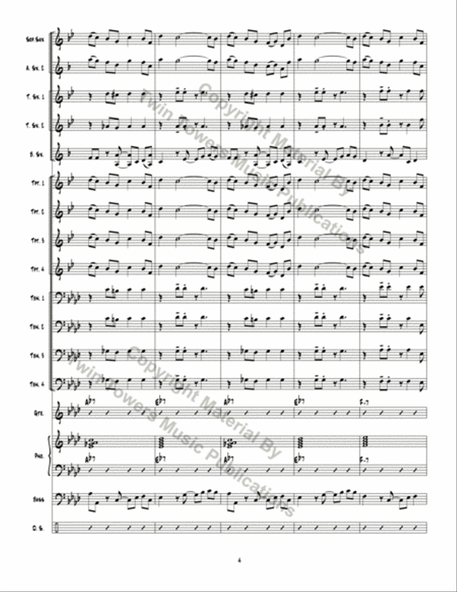 Jazz Revival Jazz Ensemble scores gallery preview page 5