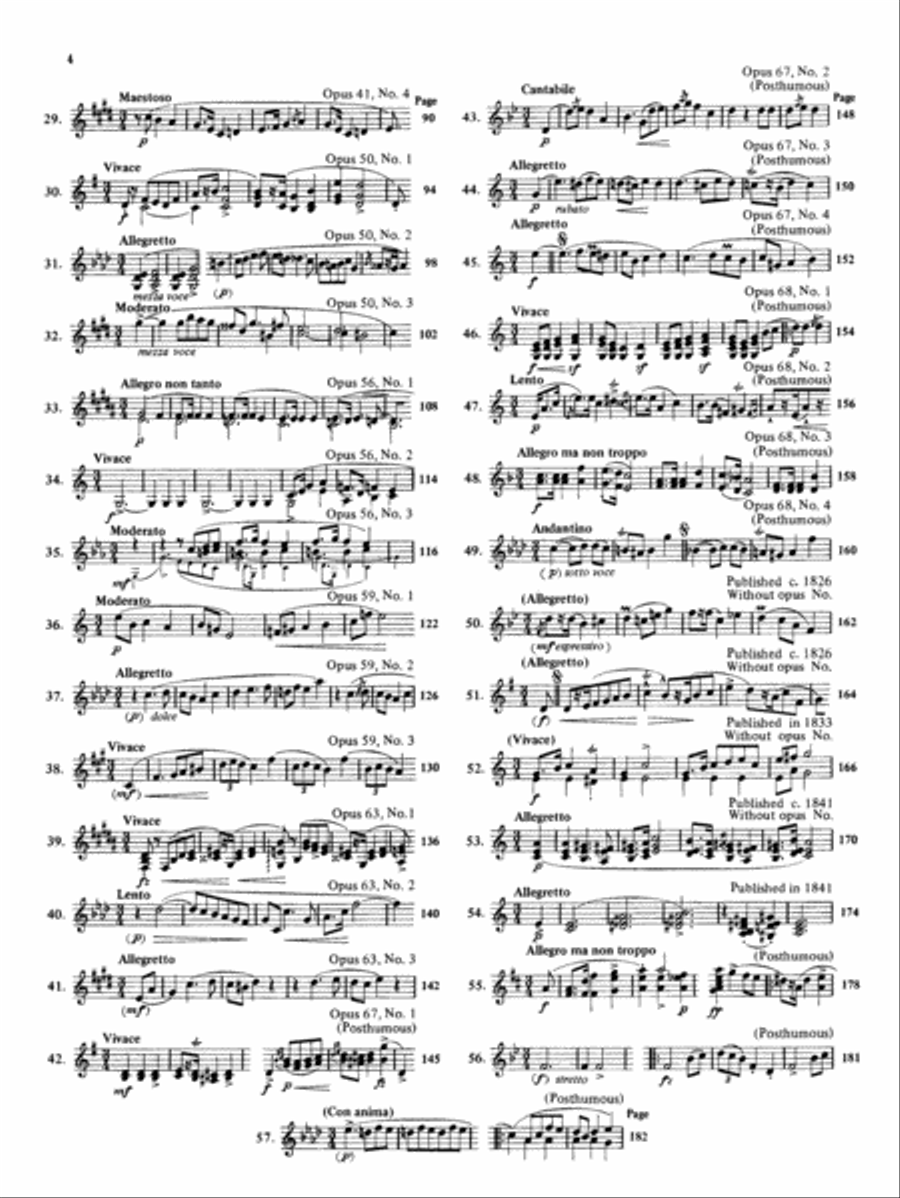 Chopin -- Mazurkas (Complete) Piano Solo scores gallery preview page 3
