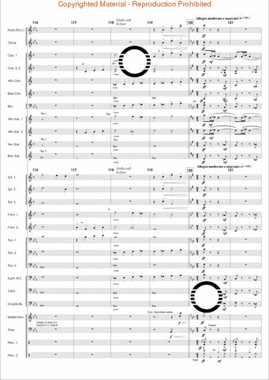 The Spirit Soars The Spirit Soars Concert Band scores gallery preview page 25