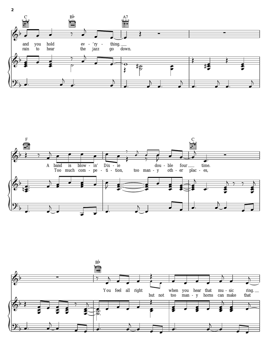 Sultans Of Swing Sultans Of Swing Piano, Vocal, Guitar scores gallery preview page 2