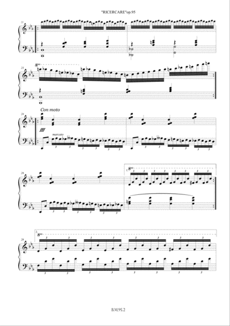 Ricercare (in memoriam to Beethoven)