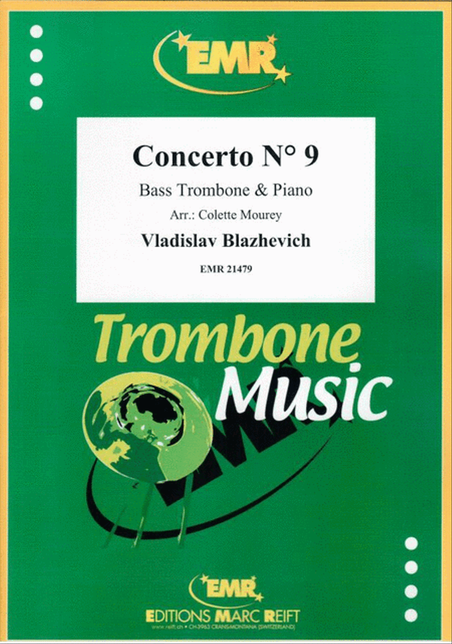 Concerto No. 9 Bass Trombone scores gallery preview page 1