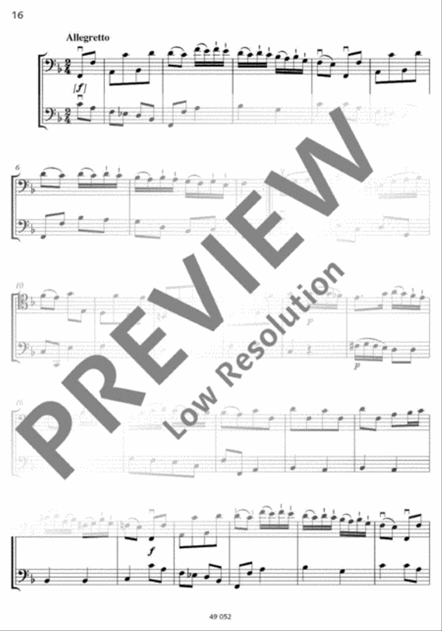 6 Easy Duets 6 Easy Duets String Duet scores gallery preview page 17