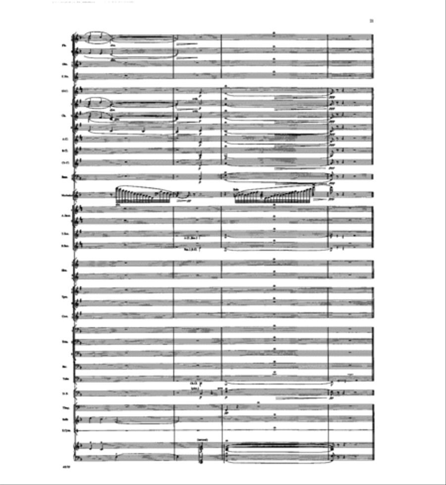 Concertino for Marimba and Winds Concert Band scores gallery preview page 19