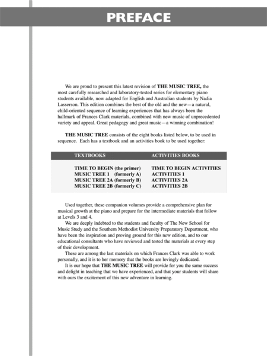The Music Tree English Edition Activities Book Piano Method scores gallery preview page 2