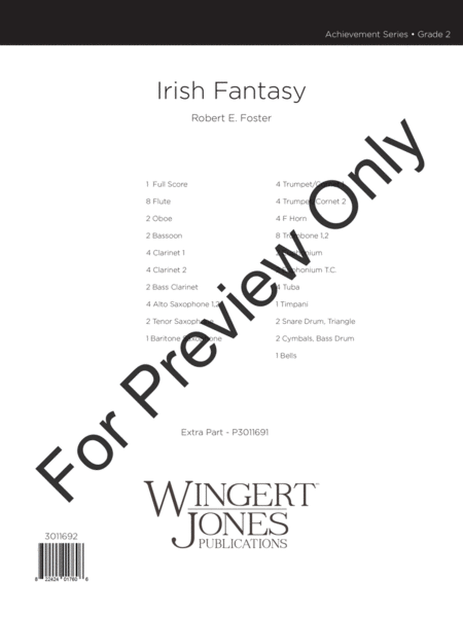 Irish Fantasy - Full Score