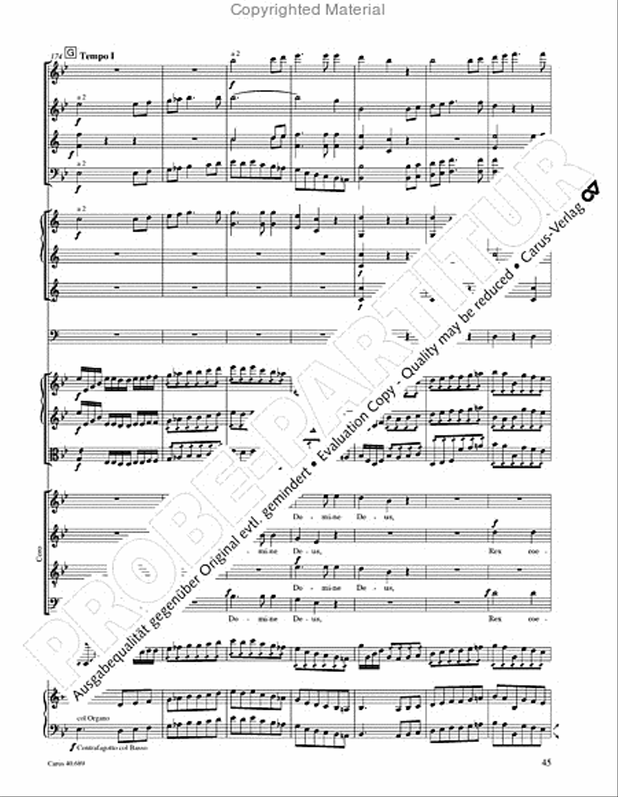 Missa solemnis 4-Part scores gallery preview page 61