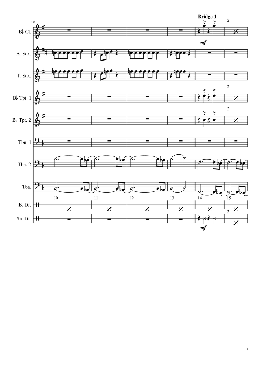 Greenback Boogie Large Ensemble scores gallery preview page 3