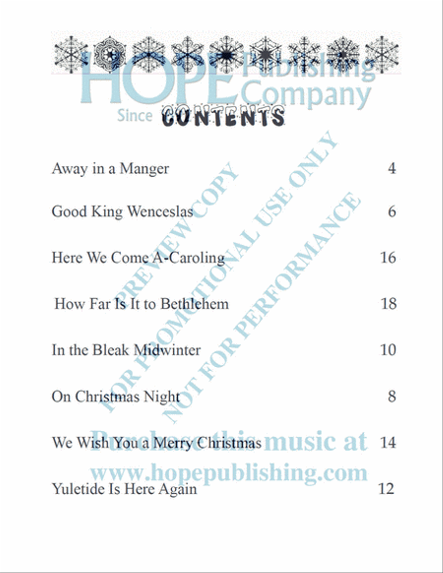 Ring with Less for Christmas Handbell Choir scores gallery preview page 4