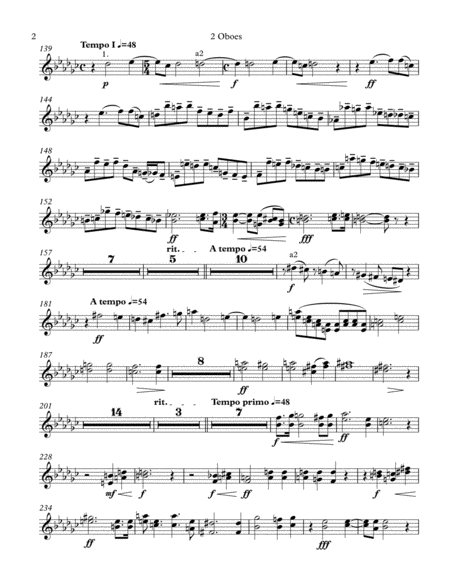 Adagio No. 2 for Orchestra Parts