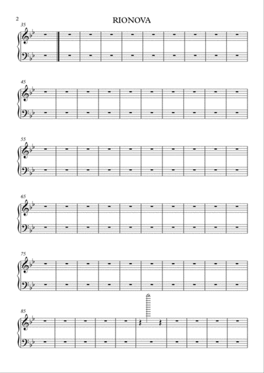 RIO NOVA Piano Solo scores gallery preview page 2