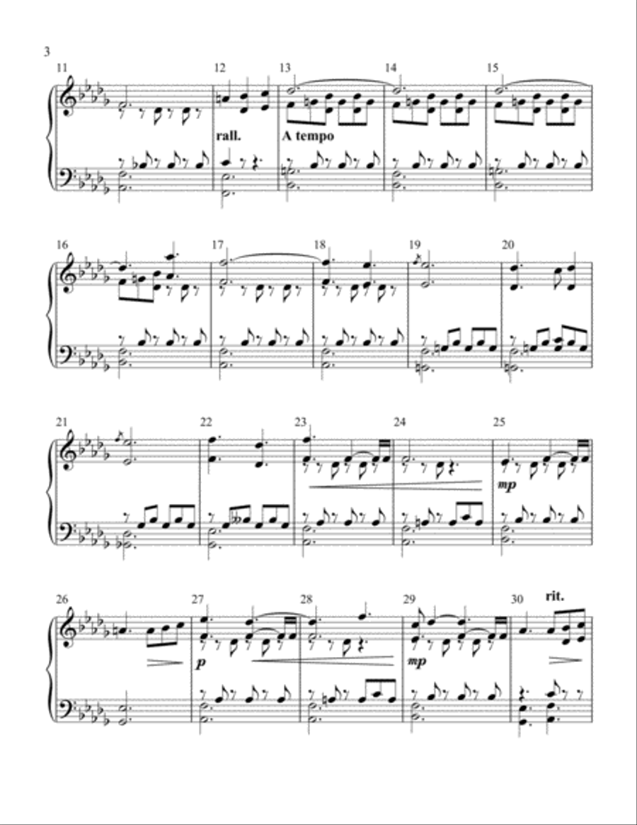 Battlestar Sonatica Battlestar Sonatica Handbell Choir scores gallery preview page 4