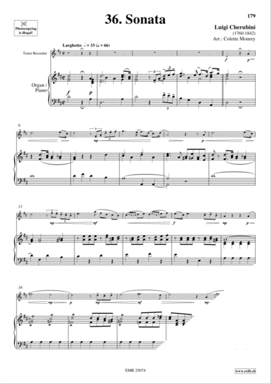 40 Greatest Classic Hits Vol. 4 Tenor Recorder scores gallery preview page 8