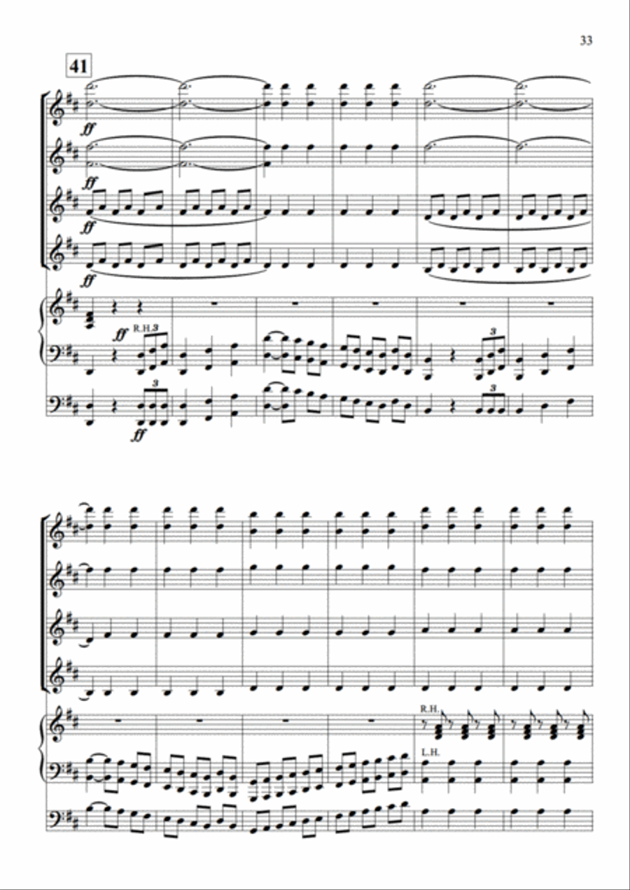 La gazza ladra - Overture Set of Parts scores gallery preview page 20