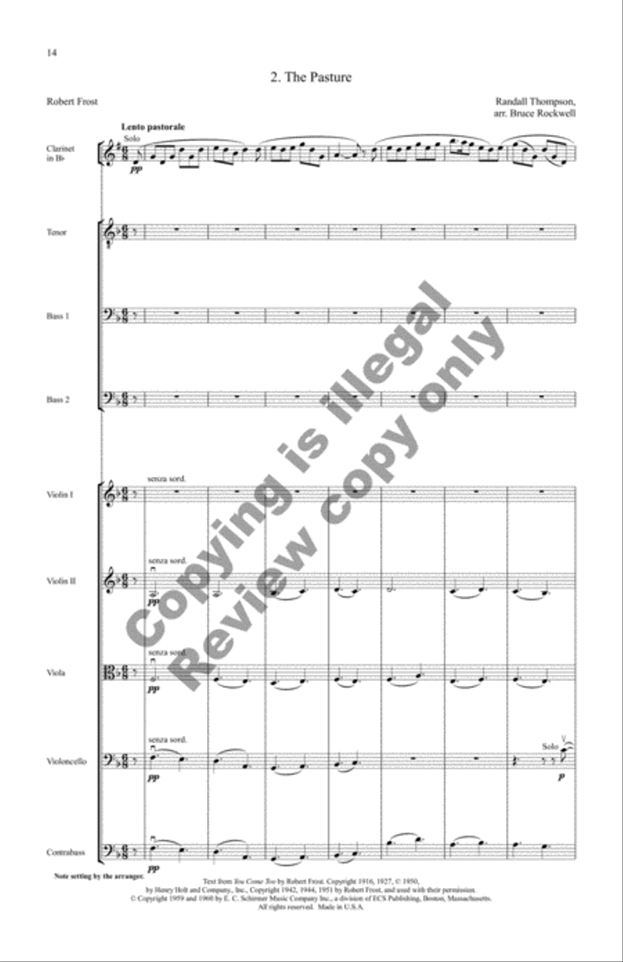 Frostiana (Score) Choir scores gallery preview page 7