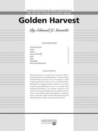 Golden Harvest: Score