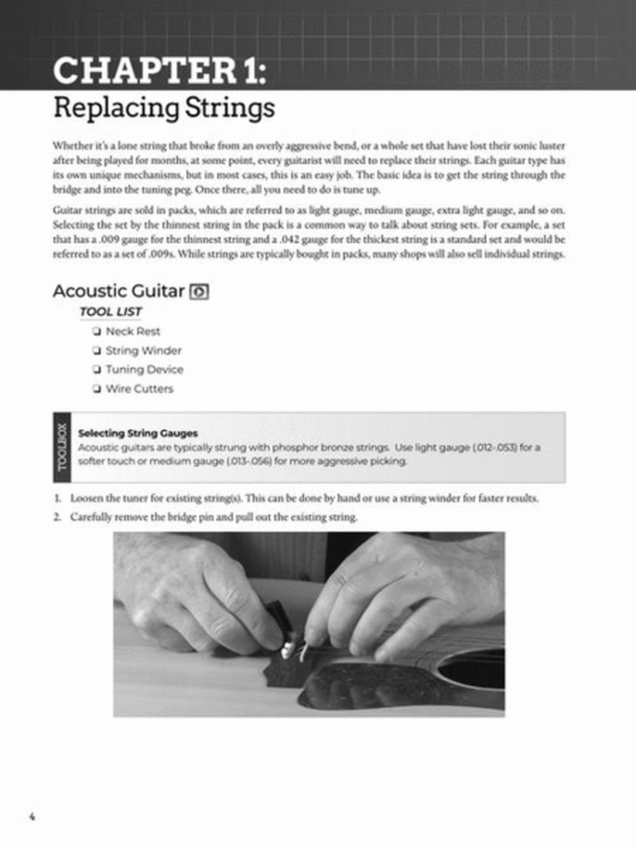 Do-It-Yourself Guitar Setup & Maintenance