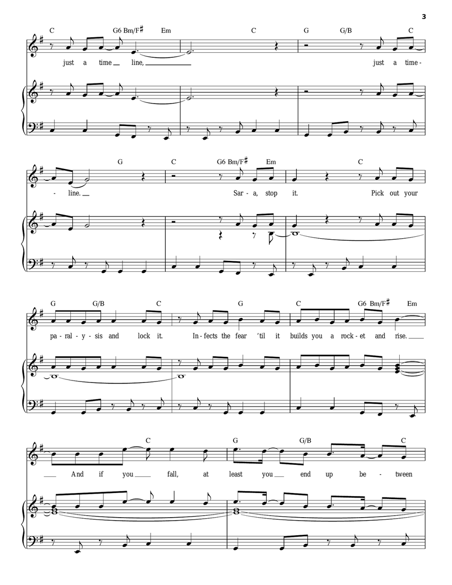 Parking Lot Acoustic Guitar scores gallery preview page 3