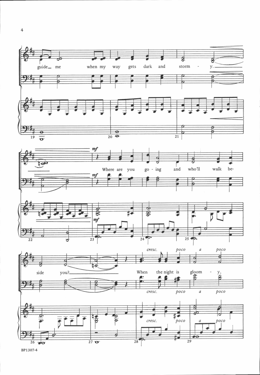 I Know Where I'm Going 4-Part scores gallery preview page 4