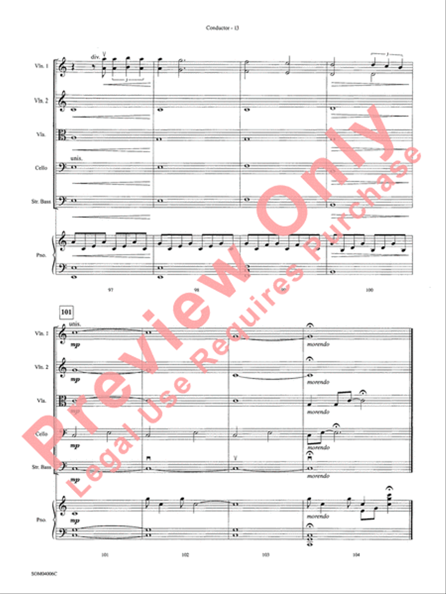 Into the West (from The Lord of the Rings: The Return of the King) String Orchestra scores gallery preview page 16