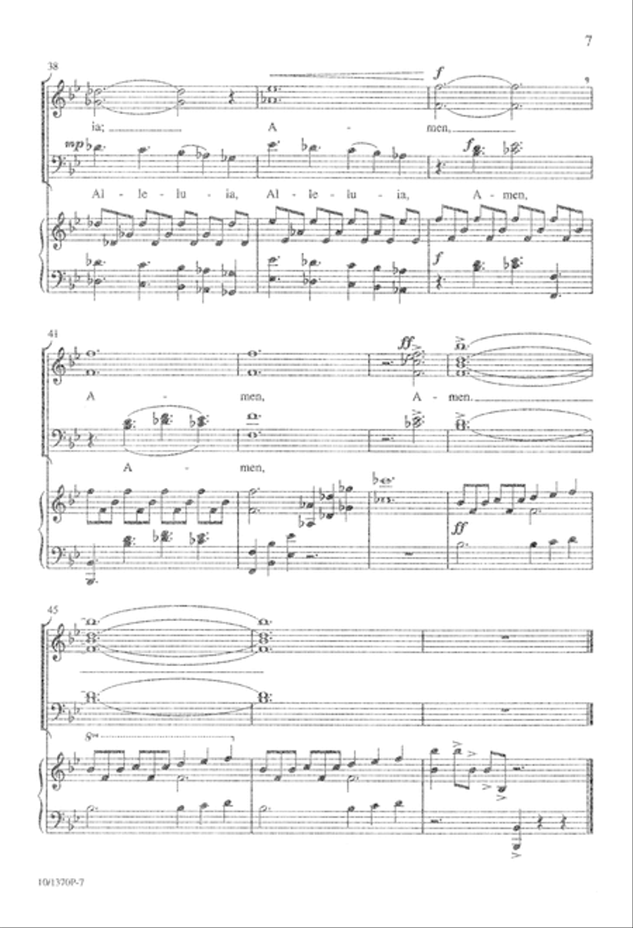 O Give Thanks to the Lord! 4-Part scores gallery preview page 8