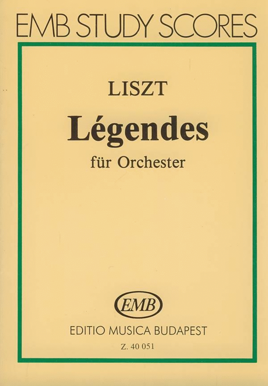 Legendes für Orchester Orchestra scores gallery preview page 1