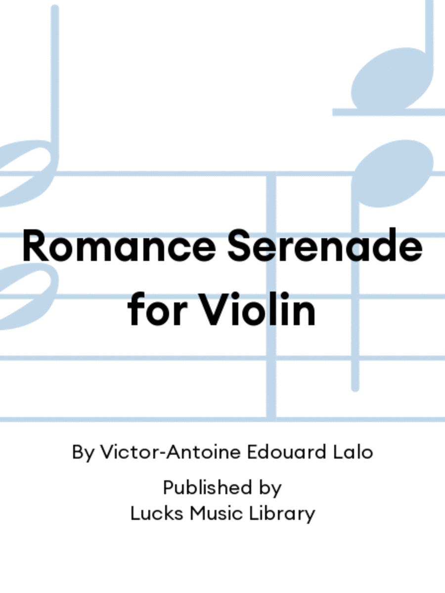 Romance Serenade for Violin