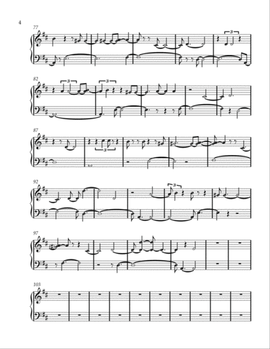 Love Like This Easy Piano scores gallery preview page 4