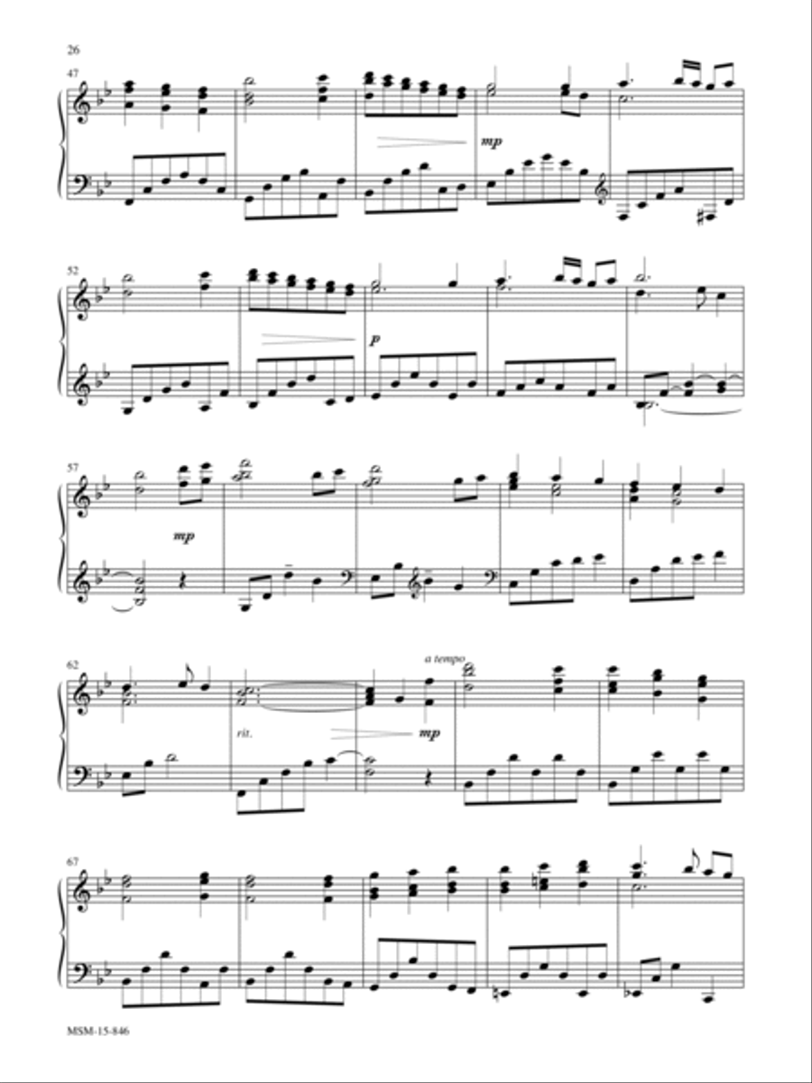 It Came Upon the Midnight Clear Piano Solo scores gallery preview page 3