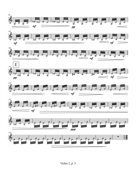 Violin Concerto (2009) Violin 2 part