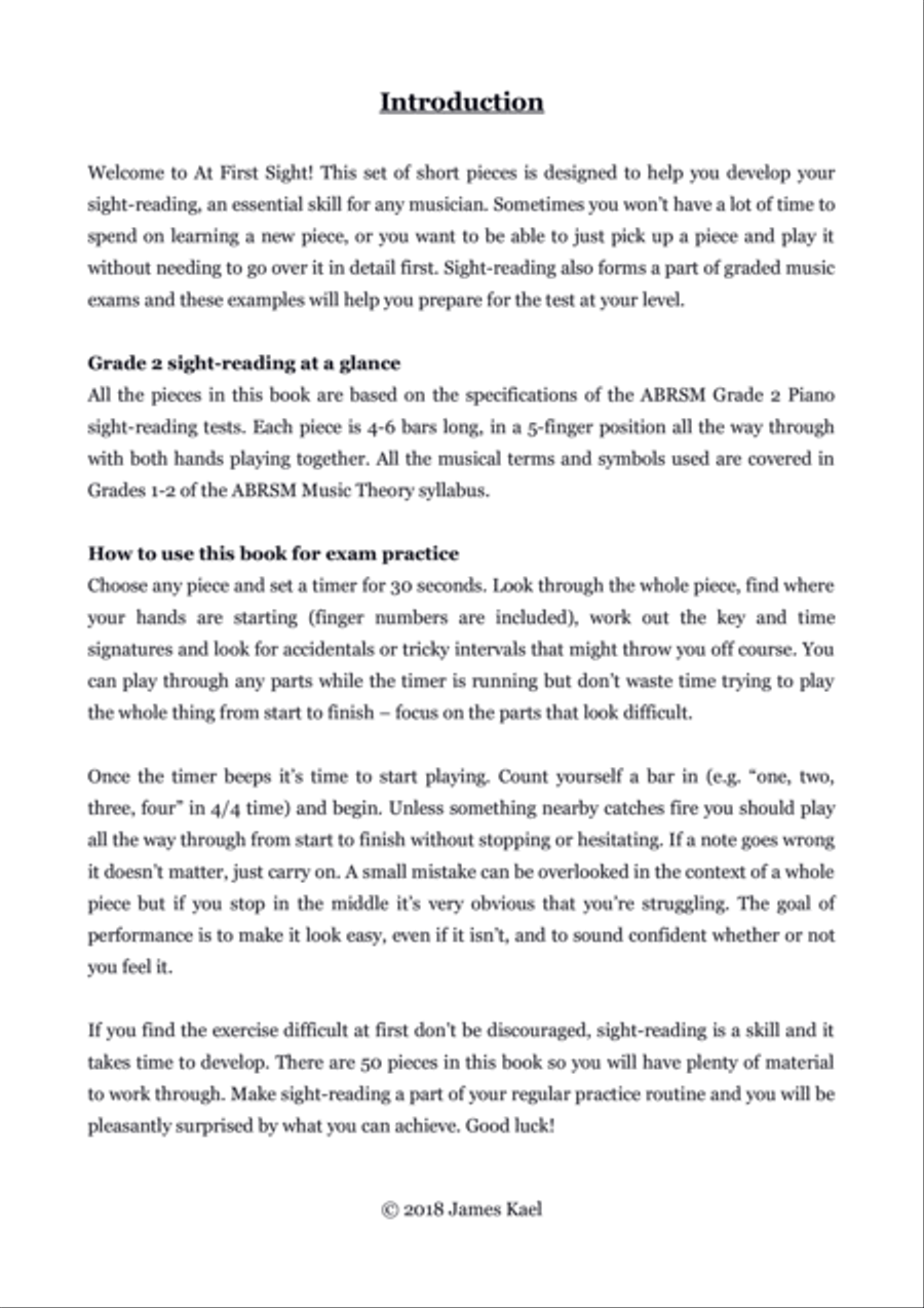 At First Sight: Grade 2 At First Sight: Grade 2 Piano Method scores gallery preview page 2