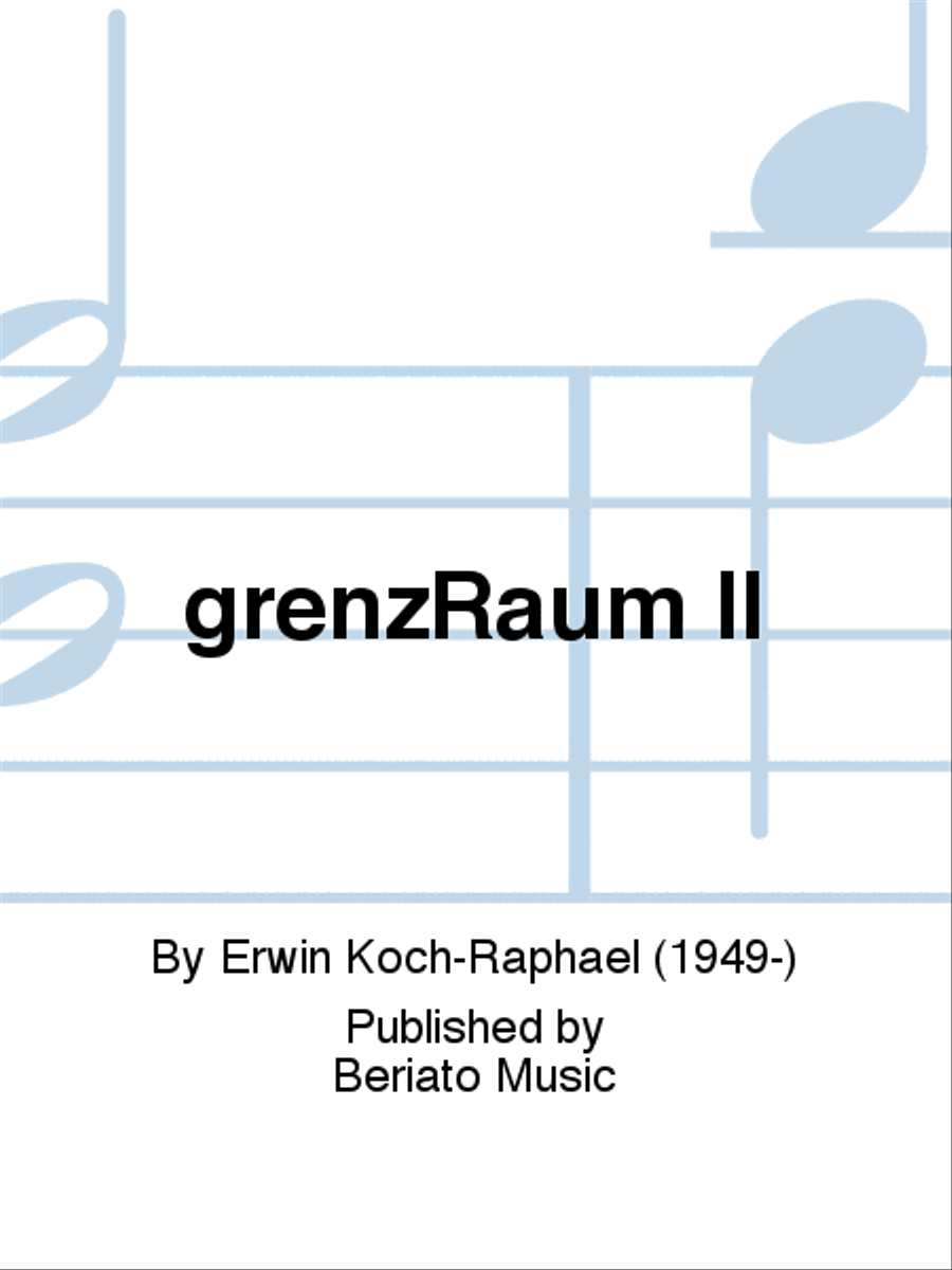 grenzRaum II Guitar scores gallery preview page 1
