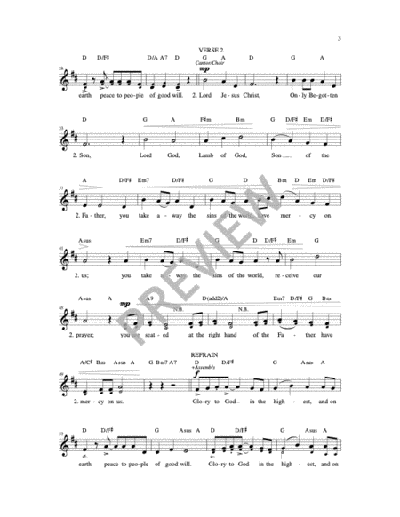 Mass of Joy - Choir / Guitar Edition