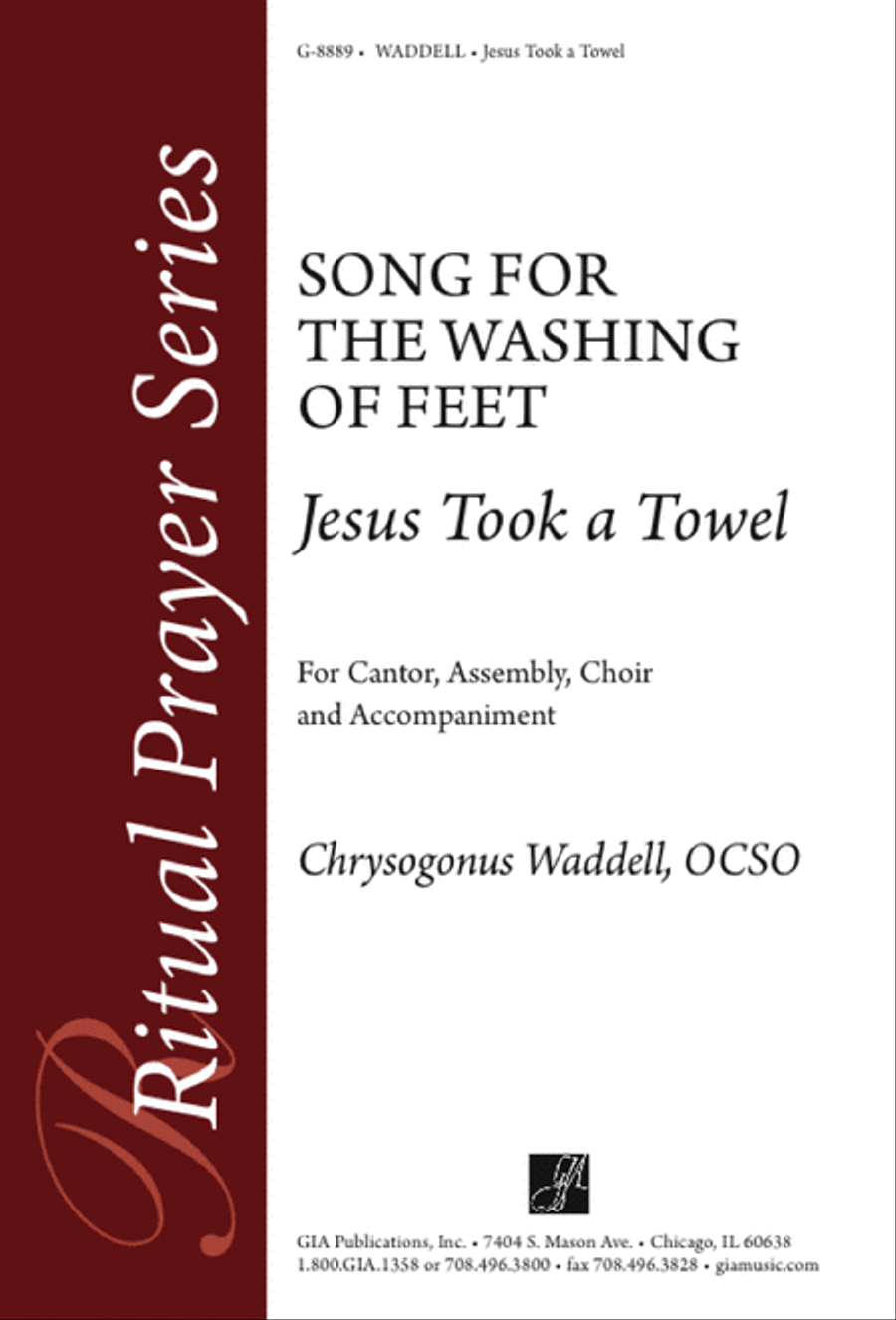 Jesus Took a Towel Jesus Took a Towel Unison Choir scores gallery preview page 1