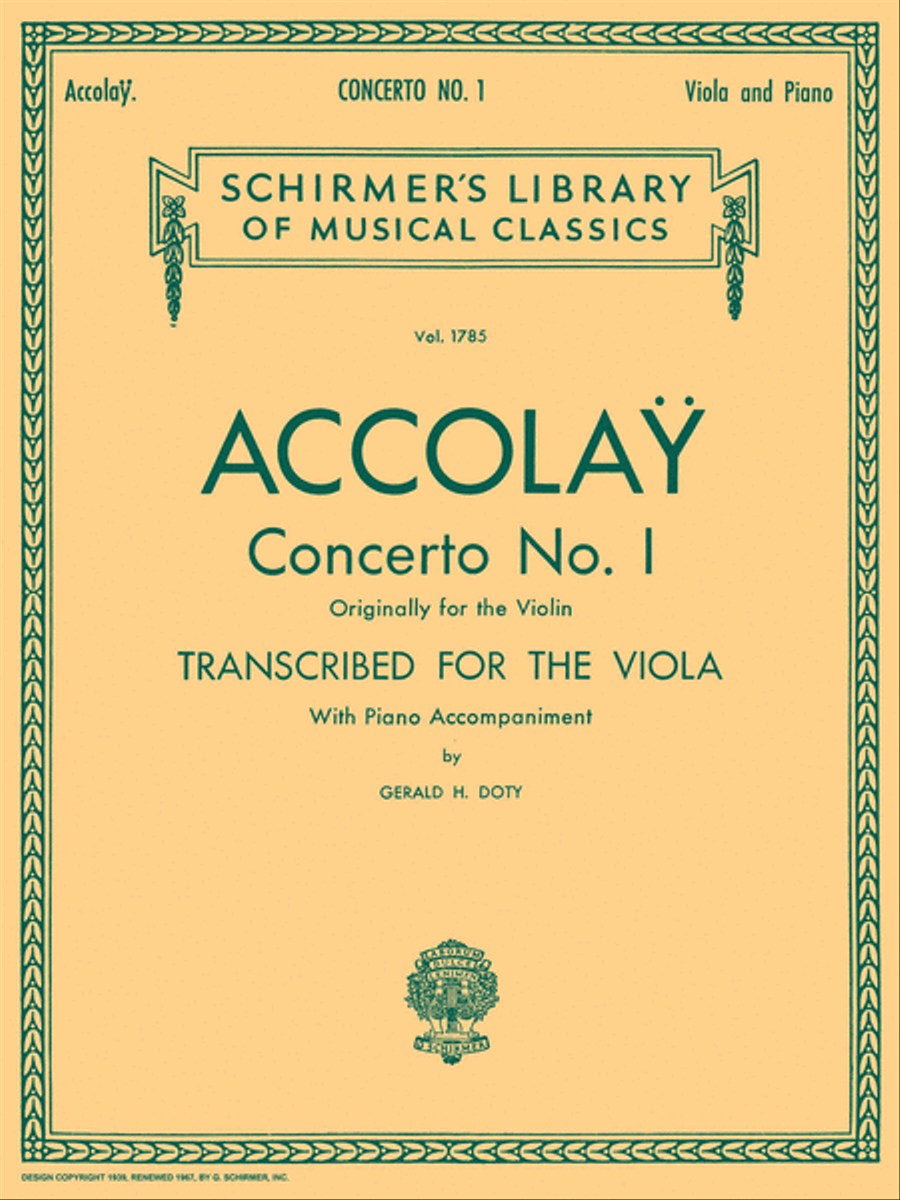 Concerto No. 1 Orchestra scores gallery preview page 1