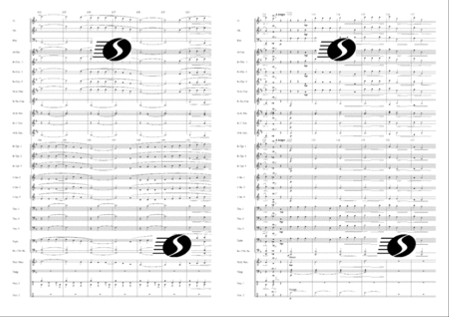Irish Sketches Concert Band scores gallery preview page 10