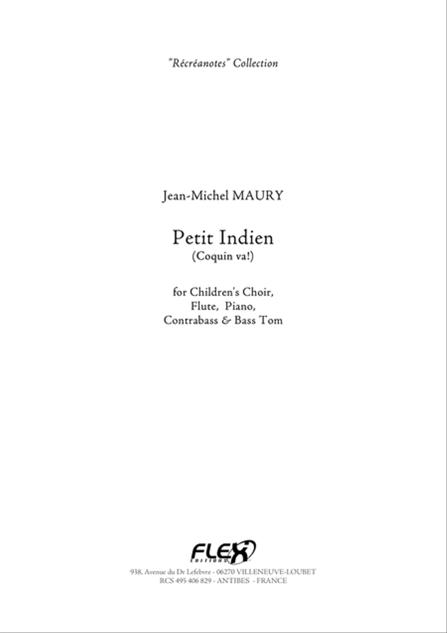 Petit Indien Children's Choir scores gallery preview page 1