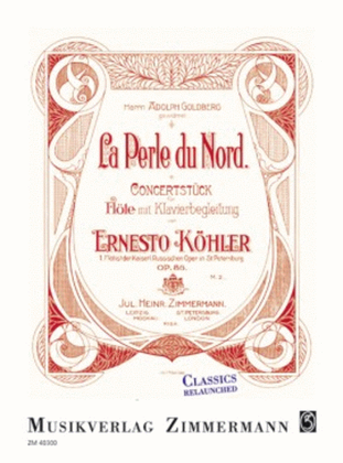 Book cover for La Perle du Nord Op. 86