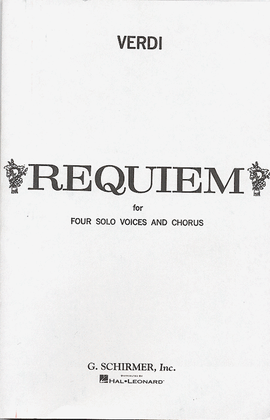 Book cover for Messa di Requiem
