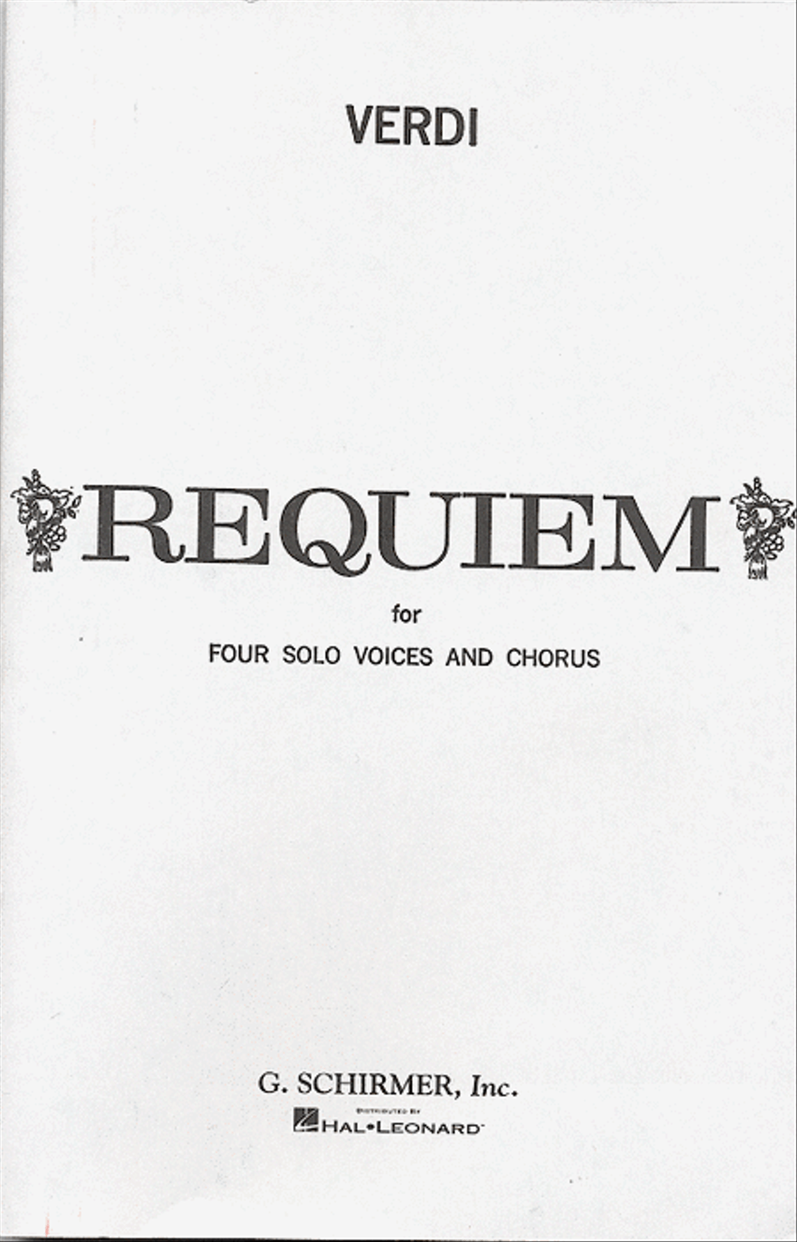 Book cover for Messa di Requiem