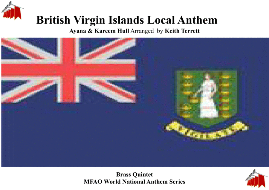 British Virgin Islands Local Anthem for Brass Quintet image number null