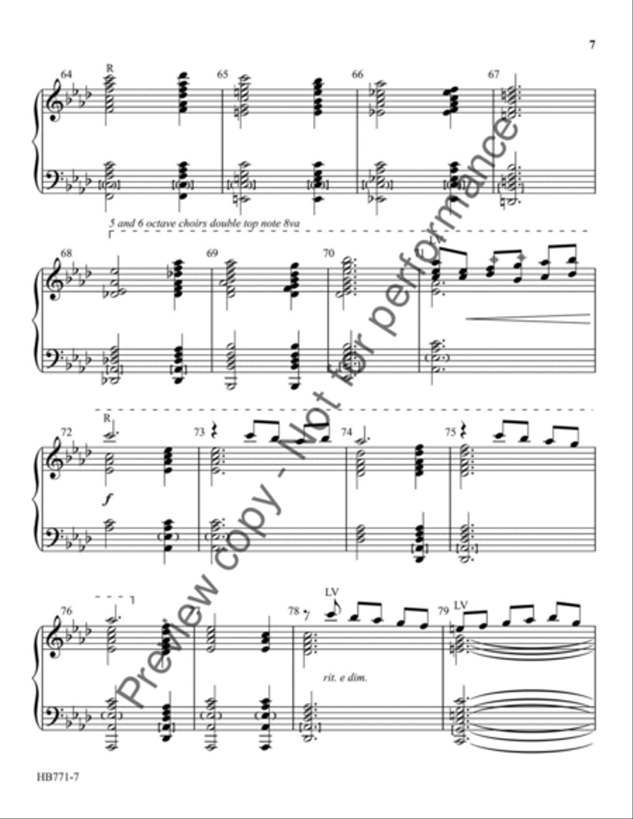 The Cross - Krug 5-Octaves scores gallery preview page 8