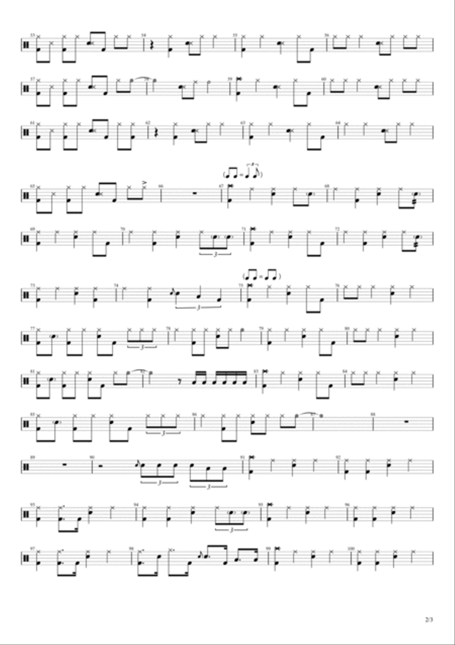Deca Joins - Waves（海浪） Voice scores gallery preview page 2