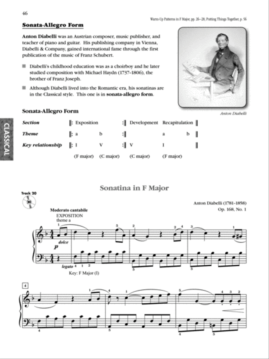 Exploring Piano Classics Repertoire, Book 4 Piano Solo scores gallery preview page 12